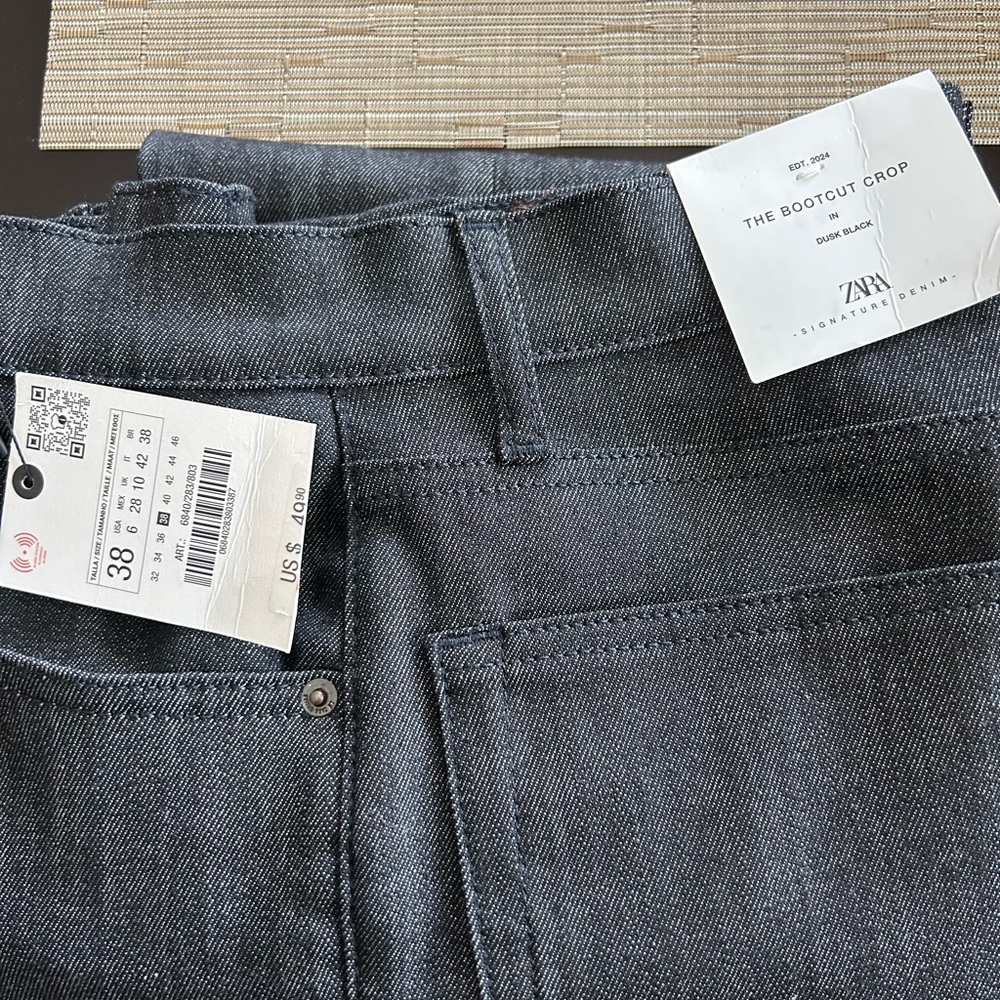 Zara Charcoal Bootcut Jeans